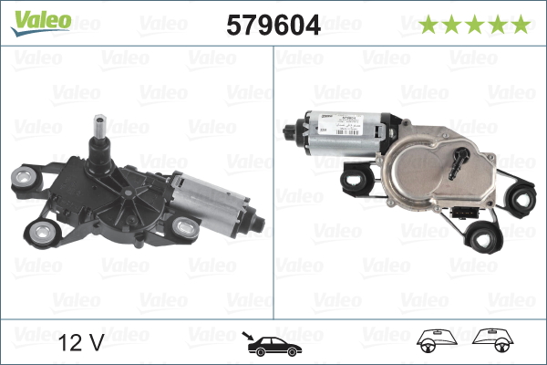 Motor stieračov Valeo Service (579604)